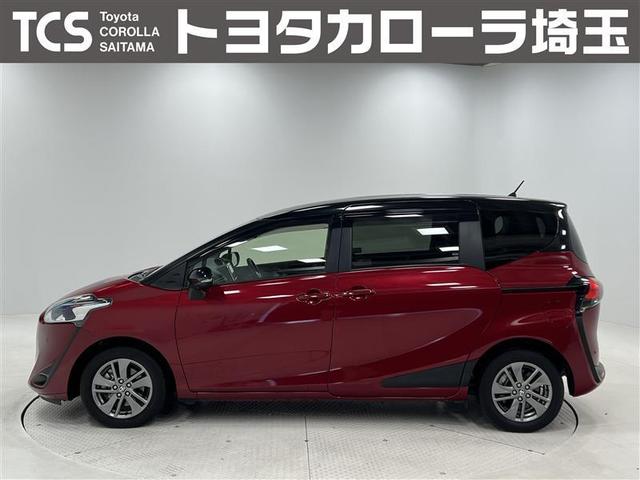 シエンタ ハイブリッドＧ　クエロ　認定中古車　禁煙車　衝突被害軽減ブレーキ　両側パワースライドドア　ＬＥＤヘッドライト　９インチナビ　ＣＤ・ＤＶＤ再生　パノラミックビューモニター　ＥＴＣ２．０　１５インチＡＷ　スマートキー　点検記録簿（4枚目）