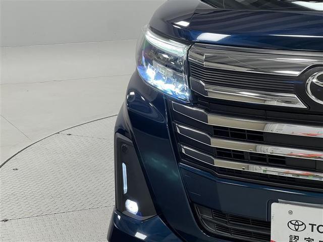 ルーミー カスタムＧ－Ｔ　認定中古車　衝突被害軽減ブレーキ　両側パワースライドドア　ＬＥＤライト　９インチナビ　バックモニター　ＥＴＣ２．０　電動サイドブレーキ　アイドリングストップ　１５インチＡＷ　キーフリーシステム　記録簿（5枚目）