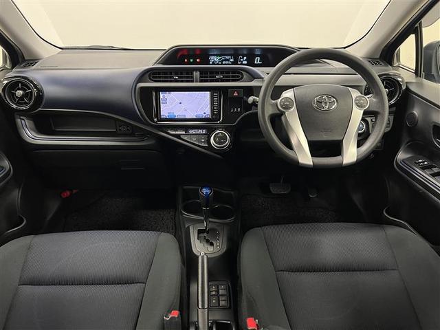 アクア S 禁煙車 トヨタセーフティセンス 7インチSDナビ ワンセグTV ブルートゥース CD SD バックモニター ETC シートヒーター 電動格納式ドアミラー パワーウィンドウ スマートキー 点検記録簿(7枚目)