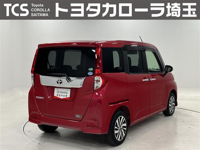 ルーミー カスタムG S ヒョウ害車 衝突被害軽減ブレーキ LEDライト&フォグ 9インチナビ フルセグTV ブルートゥース CD DVD再生 SD バックモニター ETC 両側パワースライドドア 電子カードキー 点検記録簿(2枚目)