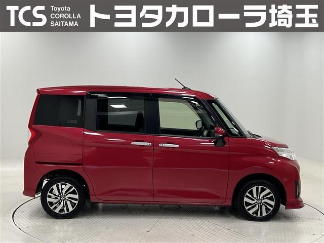 ルーミー カスタムG S ヒョウ害車 衝突被害軽減ブレーキ LEDライト&フォグ 9インチナビ フルセグTV ブルートゥース CD DVD再生 SD バックモニター ETC 両側パワースライドドア 電子カードキー 点検記録簿(5枚目)