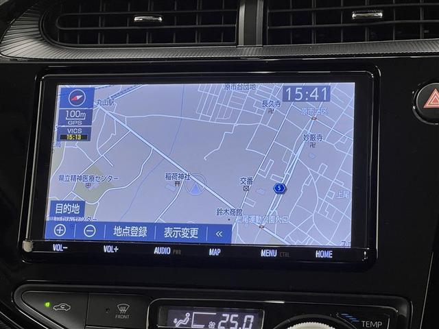 アクア Ｓスタイルブラック　禁煙車　トヨタセーフティセンス　ＬＥＤライト＆フォグ　９インチＳＤナビ　フルセグＴＶ　ブルートゥース　ＣＤ　ＤＶＤ再生　ＳＤ　バックモニター　ＥＴＣ　社外ＵＳＢ／シガー電源　スマートキー　点検記録簿（15枚目）