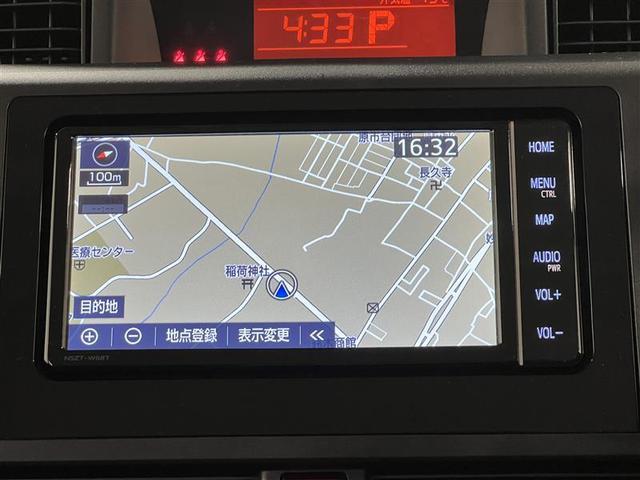 Ｗ６８Ｔトヨタ純正７インチＴＣナビ！フルセグＴＶ、ブルートゥース、ＣＤ、ＤＶＤ、ＳＤがお使いいただけます！Ｔ-Ｃｏｎｎｅｃｔ機能をご利用いただく場合、申し込みが必要となります！