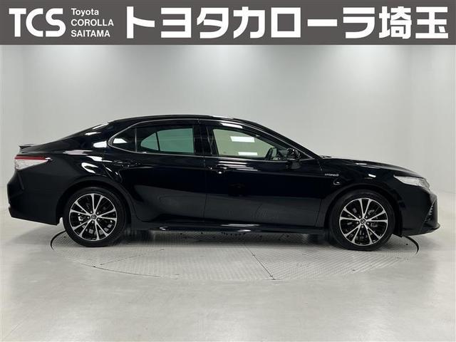 カムリ ＷＳレザーパッケージ　ワンオーナ　本革シ　地デジＴＶ　クルーズコントロール　記録簿有　アルミホイール　スマートキープッシュスタート　ナビ・ＴＶ　サイドカーテンエアバック　ＥＴＣ付き　パワーシート　ＤＶＤ　デュアルエアバッグ（3枚目）
