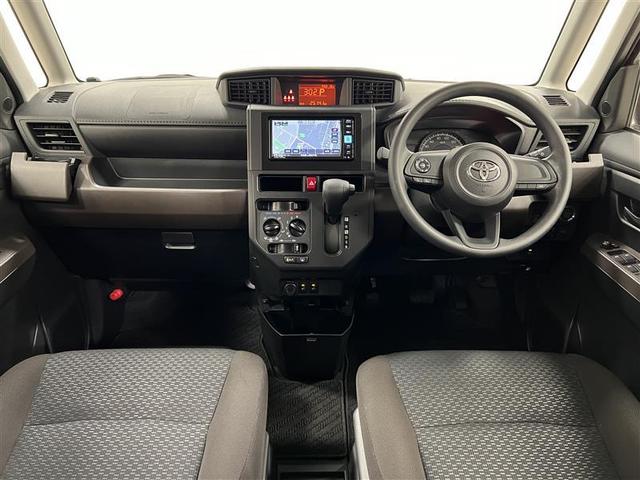 ルーミー Ｘ　衝突被害軽減ブレーキ　オートハイビーム　７インチナビ　フルセグＴＶ　ブルートゥース　ＣＤ　ＤＶＤ　ＳＤ　バックモニター　マニュアルＡＣ　シートヒーター　左パワースライドドア　電子カードキー　点検記録簿（7枚目）