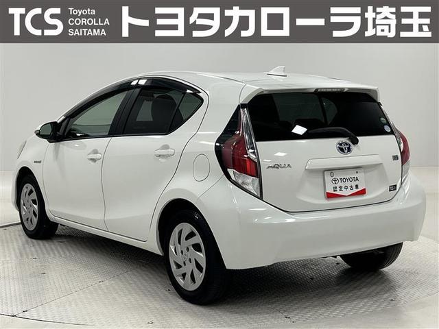 アクア S スマートキープッシュスタート キーレスエントリ LEDヘッドライト イモビ ナビ&TV ワンオーナー車 オートエアコン デュアルエアバック ESC パワーウィンドウ ETC SRS ワンセグTV(3枚目)