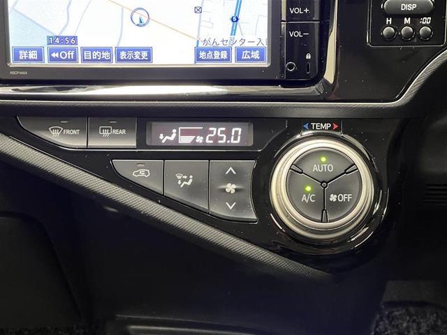 アクア S スマートキープッシュスタート キーレスエントリ LEDヘッドライト イモビ ナビ&TV ワンオーナー車 オートエアコン デュアルエアバック ESC パワーウィンドウ ETC SRS ワンセグTV(15枚目)