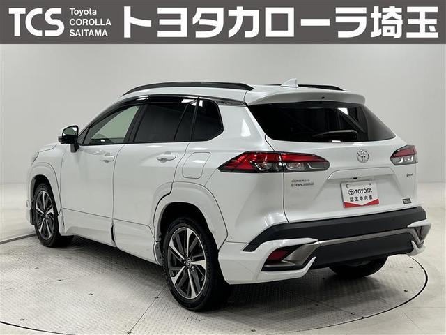 カローラクロス ハイブリッド　Ｚ　認定中古車　ヒョウ害　モデリスタフルエアロ　コネクテッドナビプラス　パノラミックビューモニター　トヨタチームメイト　ＥＴＣ２．０　ＡＣ１００Ｖ（１５００Ｗ）　パワーバックドア　スマートキー　点検記録簿（3枚目）