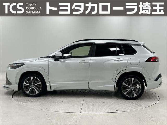 カローラクロス ハイブリッド　Ｚ　認定中古車　ヒョウ害　モデリスタフルエアロ　コネクテッドナビプラス　パノラミックビューモニター　トヨタチームメイト　ＥＴＣ２．０　ＡＣ１００Ｖ（１５００Ｗ）　パワーバックドア　スマートキー　点検記録簿（4枚目）