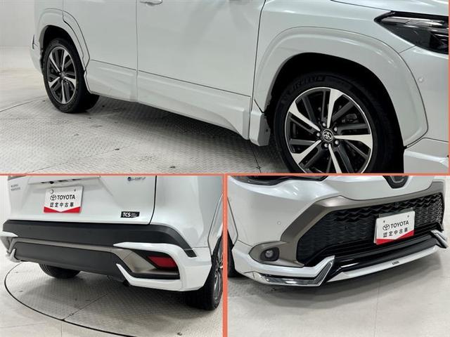 カローラクロス ハイブリッド　Ｚ　認定中古車　ヒョウ害　モデリスタフルエアロ　コネクテッドナビプラス　パノラミックビューモニター　トヨタチームメイト　ＥＴＣ２．０　ＡＣ１００Ｖ（１５００Ｗ）　パワーバックドア　スマートキー　点検記録簿（6枚目）