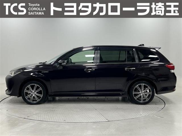 カローラフィールダー ハイブリッドＧ　ダブルバイビー　認定中古車　トヨタセーフティセンス　プリクラッシュセーフティ　レーンデパーチャーアラート　オートマチックハイビーム　ホワイトシート　７インチナビ　バックモニター　ＥＴＣ　スマートキー　点検記録簿（4枚目）