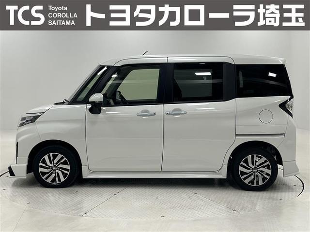 ルーミー カスタムＧ　アイドリング　両側電動ＳＤ　ＬＥＤヘット　バックビューモニター　衝突回避ブレーキ　地デジ　スマートキー　メモリナビ　クルーズコントロール　点検記録簿　ＤＶＤ　ＥＴＣ　ドライブレコーダー　１オーナー（4枚目）