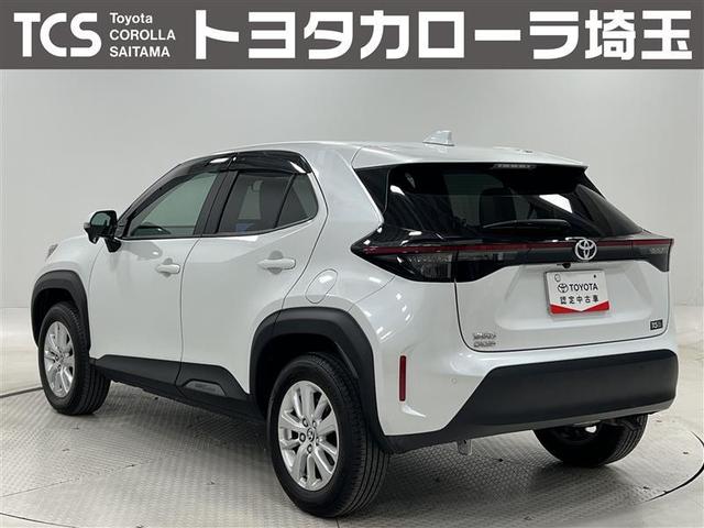 ヤリスクロス Ｇ　ワンオーナ　衝突被害軽減ブレーキ　横滑り防止機能　エアバック　盗難防止装置　フルオートエアコン　スマートキー＆プッシュスタート　アルミ　定期点検記録簿　キーフリー　メディアプレイヤー接続　メモリナビ（3枚目）