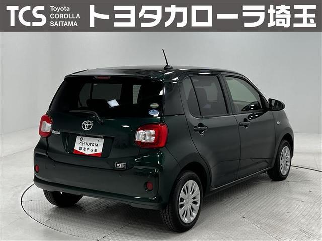 パッソ Ｘ　ＬパッケージＳ　認定中古車　衝突被害軽減ブレーキ　オートハイビーム　７インチＳＤナビ　ワンセグＴＶ　ブルートゥース　ＣＤ　ＳＤ　バックモニター　ＥＴＣ　オートエアコン　ベンチシート　スペアタイヤ　電子カードキー（2枚目）
