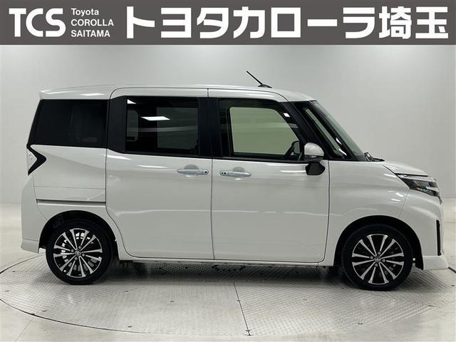 ルーミー カスタムG-T 認定中古車 追突軽減ブレーキ LEDヘッドライト アダプティブドライビングビーム LEDフォグランプ 7インチメモリーナビ フルセグ ブルートゥース CD DVD SD バックガイドモニター ETC(2枚目)