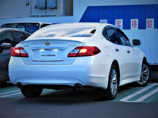 フーガ 370VIP BOSEサウンド VIPパッケ-ジ セミアニリン本革 PWシ-ト エアコンディショニングシ-ト アクティブクルコン 前後ドラレコ 車線逸脱防止 キセノンライト フロントエアロバンパ- 日産ワイド保証(2枚目)