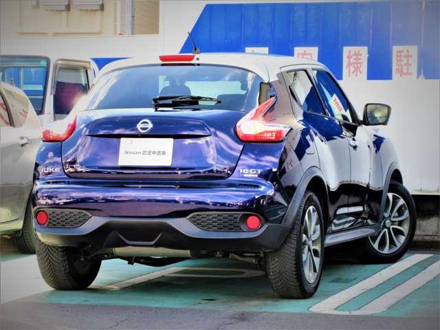 ジューク 1.6 16GT FOUR ドレスアップ 4WD メモリ-ナビ インタ-ク-ラ-付タ-ボ(2枚目)