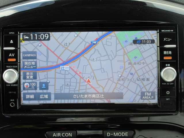 ジューク 1.6 16GT FOUR ドレスアップ 4WD メモリ-ナビ インタ-ク-ラ-付タ-ボ(10枚目)