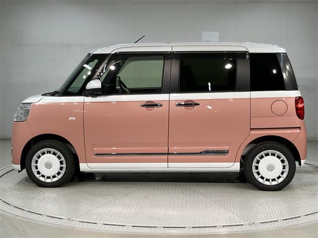 ムーヴキャンバス ストライプスＧ　アイドルストップ　パワーウインドウ　セキュリティアラーム　スマートキープッシュスタート　カーテンエアバック　キーフリーキー　ＬＥＤライト　ベンチシート　ＰＳ　オートエアコン　Ｗエアバッグ　ＡＢＳ（2枚目）