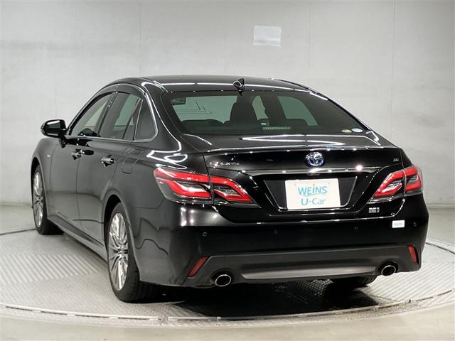 クラウンハイブリッド G アルミ LEDヘッド キーフリー 横滑り防止機能 DVD ETC オートエアコン AUX ABS メモリナビ 盗難防止装置 エアバッグ オートクルーズコントロール AC100V ドラレコ ナビTV(4枚目)