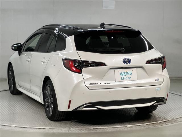 カローラツーリング ハイブリッド　ダブルバイビー　大型フルセグナビＴＶ　バックカメラ　ＥＴＣ２．０　シートヒーター　衝突回避ブレーキ　整備手帳　メディアプレイヤー接続　バックモニター　ＬＥＤライト　ワンオーナー　クルコン　ドライブレコーダー（4枚目）