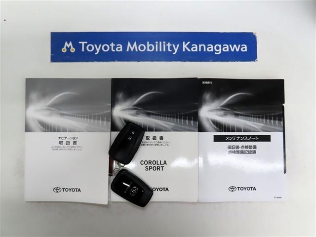カローラスポーツ Ｇ　トヨタ認定中古車　禁煙車　ワンオーナー　ＥＴＣ２．０　４ＷＤ（20枚目）