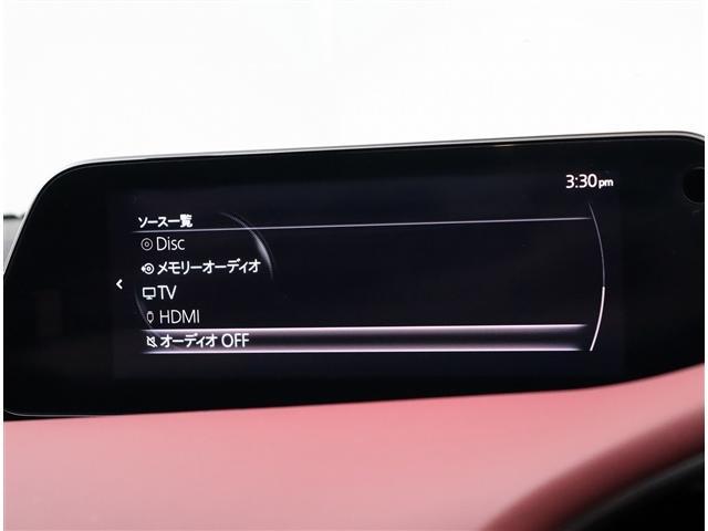 MAZDA3ファストバック 20Sバーガンディ セレクション 4WD シグネイチャースタイル BOSEサウンド8.8型ナビ スマホ連動 全方位カメラ ETC ドラレコ DVD再生 i-ACTIVSENSE 赤革シートヒーター ステアヒーター HUD 18AW(10枚目)
