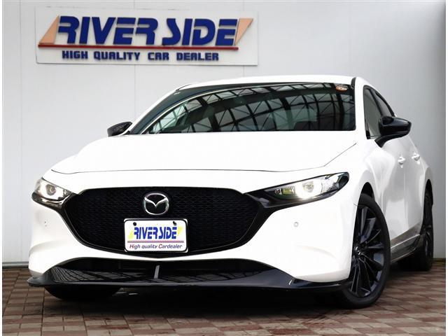MAZDA3ファストバック 20Sバーガンディ セレクション 4WD シグネイチャースタイル BOSEサウンド8.8型ナビ スマホ連動 全方位カメラ ETC ドラレコ DVD再生 i-ACTIVSENSE 赤革シートヒーター ステアヒーター HUD 18AW(22枚目)