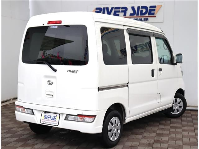 ハイゼットカーゴ クルーズSAIII メモリーナビ ブルートゥース接続 Bカメラ ETC ビジネスパック キーレス オーバーヘッドシェルフ アイドリングストップ 衝突軽減ブレーキ オートハイビーム LDA コーナーセンサー 電格ミラー(6枚目)