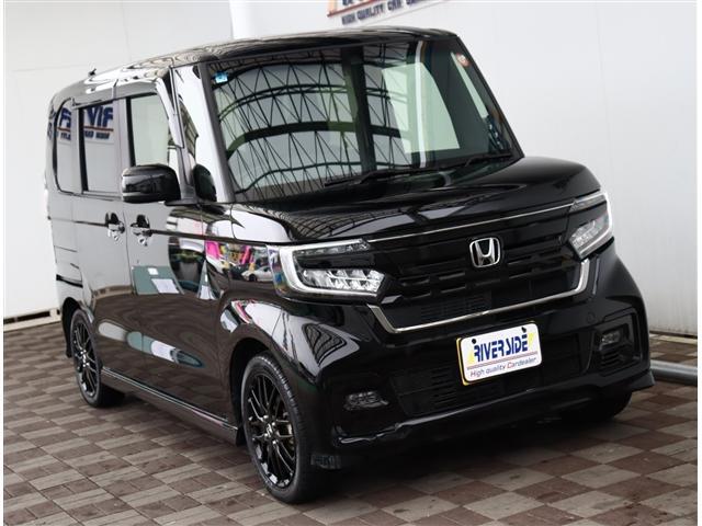 N-BOXカスタム Lターボ スタイル+ブラック 特別仕様 純正メモリーナビ フルセグ ETC ドラレコ 両側電動スライド シートヒーター ハーフレザーシート LEDライト スマートキー 専用15AW 電子パーキング ホンダセンシング(21枚目)