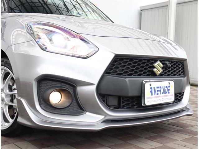 スイフトスポーツ ベースグレード ワンオーナー後期型 純正オプションエアロ エンケイ17AW 純正8型ナビ テレビキット 全方位カメラ ブルートゥース 前後ドラレコ ETC パドルシフト セーフティサポート コーナーセンサー BSM(20枚目)