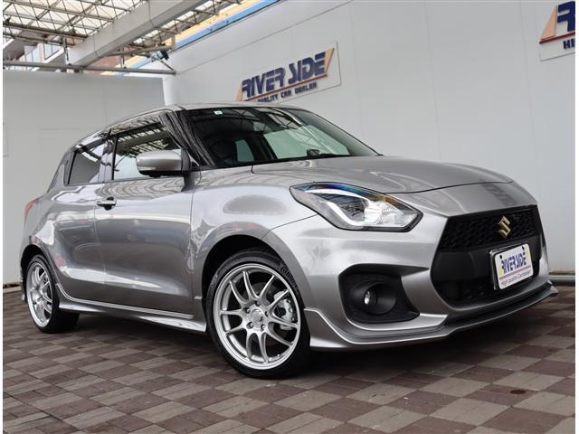 スイフトスポーツ ベースグレード ワンオーナー後期型 純正オプションエアロ エンケイ17AW 純正8型ナビ テレビキット 全方位カメラ ブルートゥース 前後ドラレコ ETC パドルシフト セーフティサポート コーナーセンサー BSM(22枚目)