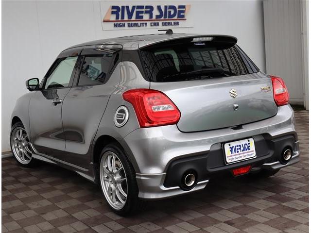 スイフトスポーツ ベースグレード ワンオーナー後期型 純正オプションエアロ エンケイ17AW 純正8型ナビ テレビキット 全方位カメラ ブルートゥース 前後ドラレコ ETC パドルシフト セーフティサポート コーナーセンサー BSM(26枚目)