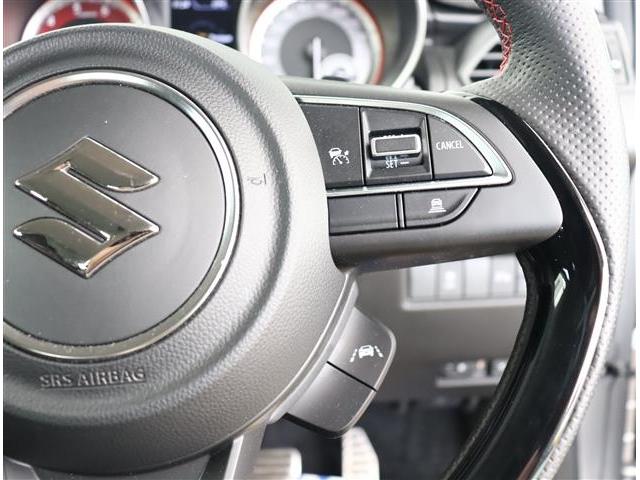 スイフトスポーツ ベースグレード ワンオーナー後期型 純正オプションエアロ エンケイ17AW 純正8型ナビ テレビキット 全方位カメラ ブルートゥース 前後ドラレコ ETC パドルシフト セーフティサポート コーナーセンサー BSM(38枚目)