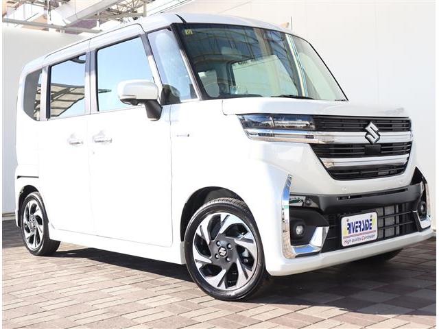 スペーシアカスタム ハイブリッドXSターボ 4WD メーカー9型ナビ アップルカープレイ フルセグ 全方位カメラ マルチユースフラップ 両側電動スライド HUD サーキュレーター ハーフレザー ステアヒーターLEDライト15AWサーキュレーター(29枚目)
