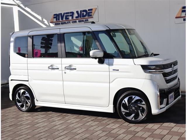 スペーシアカスタム ハイブリッドXSターボ 4WD メーカー9型ナビ アップルカープレイ フルセグ 全方位カメラ マルチユースフラップ 両側電動スライド HUD サーキュレーター ハーフレザー ステアヒーターLEDライト15AWサーキュレーター(30枚目)
