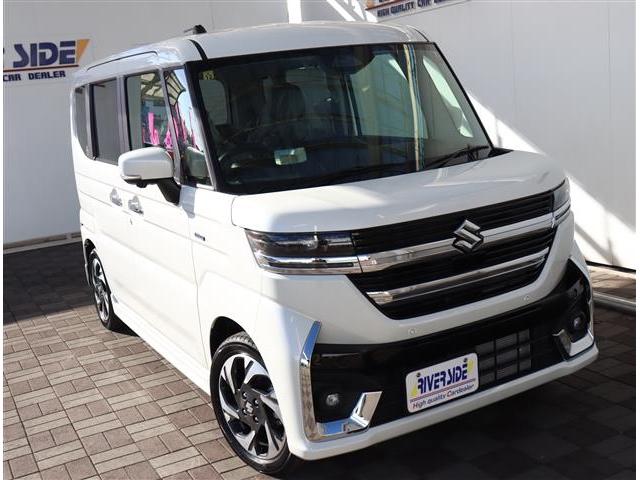 スペーシアカスタム ハイブリッドXSターボ 4WD メーカー9型ナビ アップルカープレイ フルセグ 全方位カメラ マルチユースフラップ 両側電動スライド HUD サーキュレーター ハーフレザー ステアヒーターLEDライト15AWサーキュレーター(31枚目)