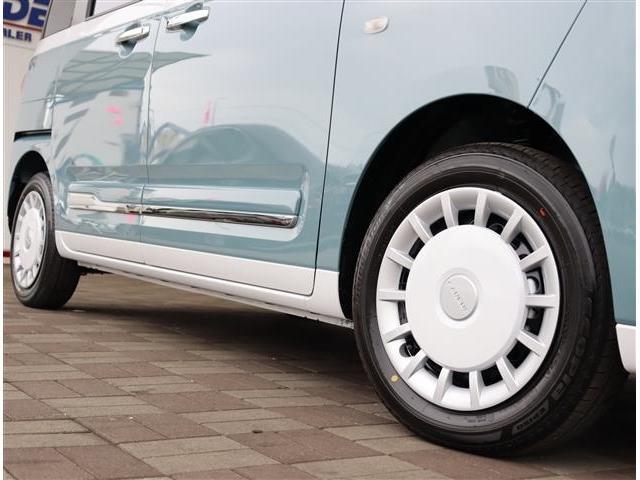 ムーヴキャンバス ストライプスG 両側電動スライド シートヒーター LEDライトフォグ ホッとカップホルダーバックカメラ搭載 スマートキー 電子パーキング スマートアシスト コーナーセンサー サイドエアバック(23枚目)