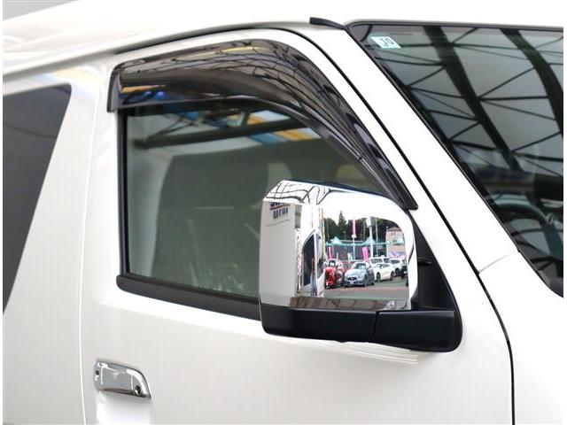 ハイエースワゴン GL 純正メモリーナビ パノラミックビューモニター 2.0ETC スマートキー LEDライト 電動スライド オートエアコン デジタルインナーミラー フロアマットバイザー セーフティセンス 100V(30枚目)