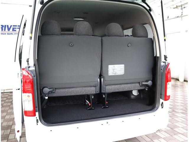 ハイエースワゴン GL 純正メモリーナビ パノラミックビューモニター 2.0ETC スマートキー LEDライト 電動スライド オートエアコン デジタルインナーミラー フロアマットバイザー セーフティセンス 100V(39枚目)