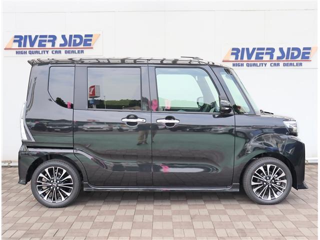 タント カスタムRSリミテッド レーダークルーズ ETC 両側電動スライド LEDライトフォグ シートヒーター ハーフレザーシート スマートキー 純正15AW スマートアシスト コーナーセンサー Bカメラ装着 電子パーキング(5枚目)