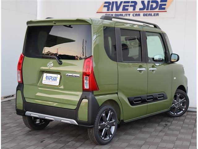 タント ファンクロスターボリミテッド レーダークルーズ ETC 両側電動スライド LEDライトフォグ シートヒーター スマートキー 純正15AW 電子パーキング スマートアシスト コーナーセンサー Bカメラ装着 未使用車(6枚目)