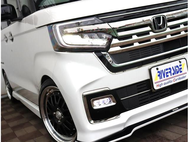 Ｎ－ＢＯＸカスタム Ｌターボ　フロントスポイラー　社外１６ＡＷ　ＲＳＲダウンサス　メッキパーツ　柿本マフラー　９型フローティング　Ｂカメラ　ＨＤＭＩ　フルセグ　ＥＴＣ　ドラレコ　サブウーファー　ケンウッドスピーカー　ＬＥＤ（29枚目）