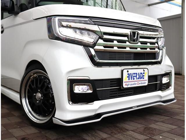 Ｎ－ＢＯＸカスタム Ｌターボ　フロントスポイラー　社外１６ＡＷ　ＲＳＲダウンサス　メッキパーツ　柿本マフラー　９型フローティング　Ｂカメラ　ＨＤＭＩ　フルセグ　ＥＴＣ　ドラレコ　サブウーファー　ケンウッドスピーカー　ＬＥＤ（30枚目）