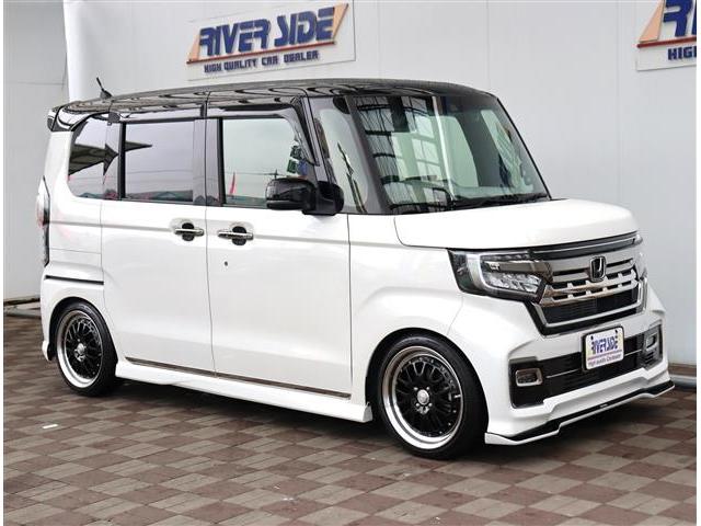 Ｎ－ＢＯＸカスタム Ｌターボ　フロントスポイラー　社外１６ＡＷ　ＲＳＲダウンサス　メッキパーツ　柿本マフラー　９型フローティング　Ｂカメラ　ＨＤＭＩ　フルセグ　ＥＴＣ　ドラレコ　サブウーファー　ケンウッドスピーカー　ＬＥＤ（33枚目）