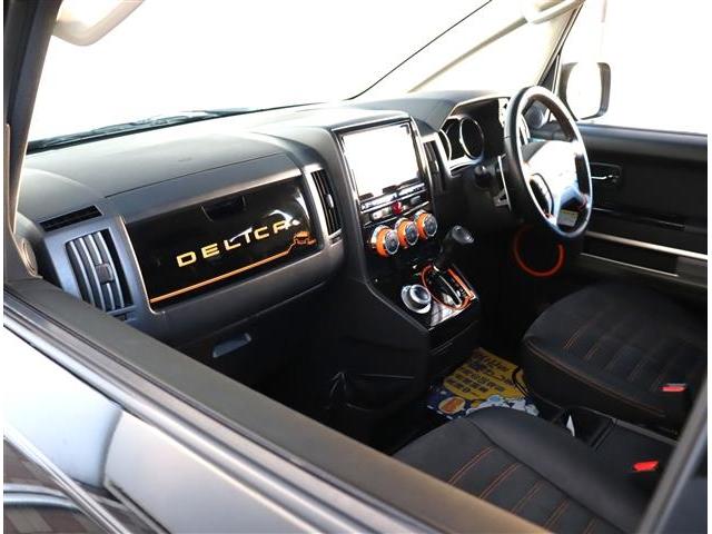 デリカD:5 アクティブギア アルパイン9型ナビ フルセグ BT フリップダウンモニター BカメラETC ドラレコ 両側電動 HIDライト パドルシフト ハーフレザーシート コーナーセンサー クルコン シートヒーター 7人乗(39枚目)