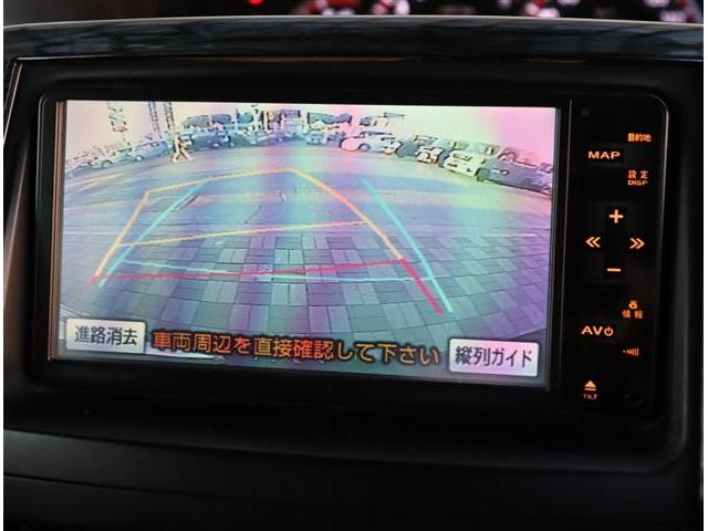 ノア Si 純正HDDナビ フルセグ フリップダウンモニター Bカメラ ETC 左パワースライド ディスチャージ スマートキー オプションエアロ 革調シートカバー パドルシフト 16AW(9枚目)