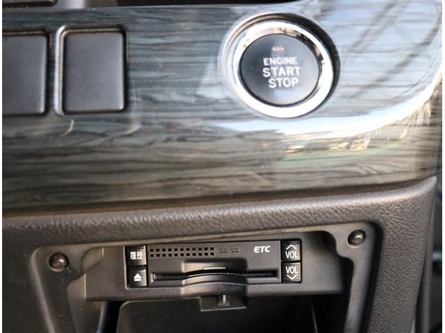 ノア Si 純正HDDナビ フルセグ フリップダウンモニター Bカメラ ETC 左パワースライド ディスチャージ スマートキー オプションエアロ 革調シートカバー パドルシフト 16AW(13枚目)