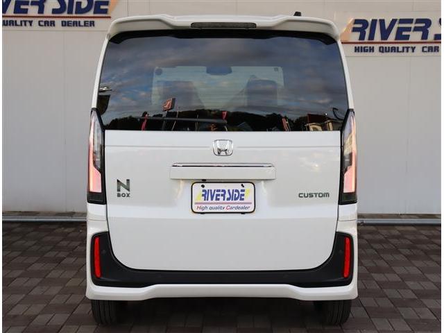 N-BOXカスタム ターボコーディネートスタイル 純正9型ナビ フルセグ アップルカープレイ Bカメラ 両側電動スライド 専用15AW シートヒーター 合皮シート LEDライトフォグ パドルシフト スマートキー 電子パーキング ホンダセンシング(25枚目)