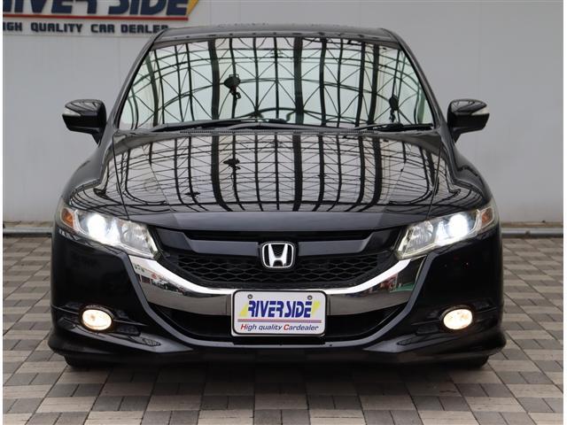 オデッセイ アブソルート 純正HDDナビ DVD再生 Bカメラ ETC ミラレコ 18AW ディスチャージ クルコンキーレス ディスチャージ パドルシフト ハーフレザーシート ウインカーミラー 当店下取り車(18枚目)